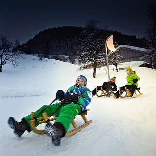 Pista di slittino al chiaro di luna - SkiWelt Söll