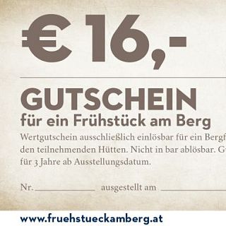 Frühstück zum Verschenken - Ein Erlebnis für Genießer