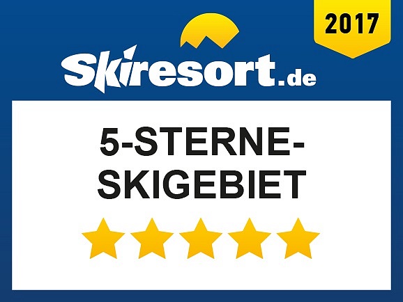 Skiresort Auszeichnung: 5 Sterne Skigebiet 