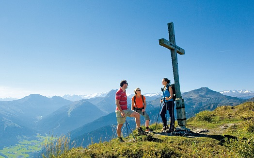 De 3 bergtoppen wandeling Westendorf