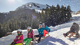 Hexenritt Rodelbahn bei Tag