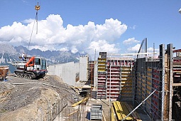 Baustelle Ellmi´s 6er - Bergstation